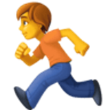 Biegnąca osoba - Facebook