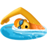 Pływająca osoba - Facebook