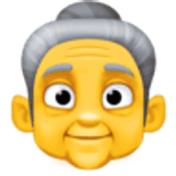 Starsza kobieta - Facebook