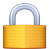Zamknięta kłódka - Facebook