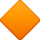 Duży pomarańczowy romb - Facebook