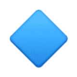 Mały niebieski romb - Facebook