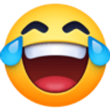 Twarz ze łzami radości - Facebook