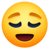 Twarz z wyrazem ulgi - Facebook