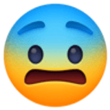 Przestraszona twarz - Facebook