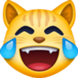 Kot ze łzami radości - Facebook