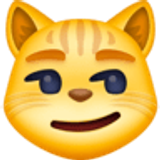 Kot z drwiącym uśmiechem - Facebook