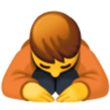 Osoba w ukłonie - Facebook