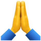 Złożone ręce - Facebook