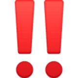 Podwójny wykrzyknik - Facebook