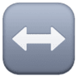 Strzałka w lewo i w prawo - Facebook