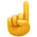 Palec wskazujący w górę - Facebook