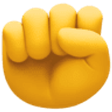 Wzniesiona pięść - Facebook