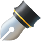 Pióro z czarną stalówką - Facebook