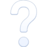 Biały znak zapytania - Facebook