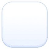 Duży biały kwadrat - Facebook