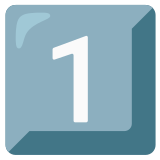 Klawisz: 1 - Noto Color Emoji