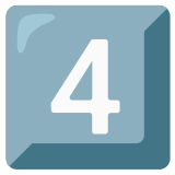 Klawisz: 4 - Noto Color Emoji