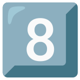 Klawisz: 8 - Noto Color Emoji