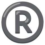 Zarejestrowany znak towarowy - Noto Color Emoji