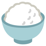 Gotowany ryż - Noto Color Emoji