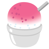 Lody hawajskie - Noto Color Emoji