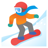 Snowboardzista - Noto Color Emoji