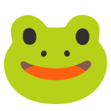 Głowa żaby - Noto Color Emoji