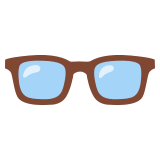 Okulary - Noto Color Emoji