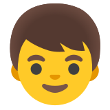 Chłopiec - Noto Color Emoji