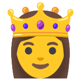 Księżniczka - Noto Color Emoji