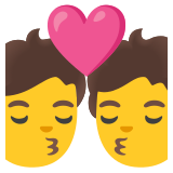 Pocałunek - Noto Color Emoji