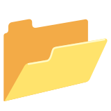 Otwarty folder - Noto Color Emoji