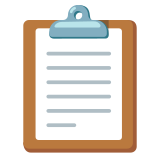 Podkładka do pisania - Noto Color Emoji