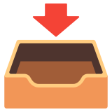 Skrzynka odbiorcza - Noto Color Emoji