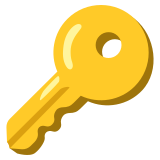 Klucz - Noto Color Emoji