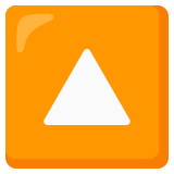 Przycisk „w górę” - Noto Color Emoji