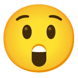 Zadziwiona twarz - Noto Color Emoji