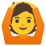 Osoba pokazująca gest OK - Noto Color Emoji