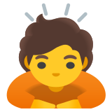 Osoba w ukłonie - Noto Color Emoji