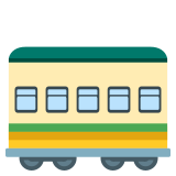 Wagon kolejowy - Noto Color Emoji