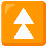 Przycisk „szybko w górę” - Noto Color Emoji