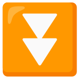 Przycisk „szybko w dół” - Noto Color Emoji