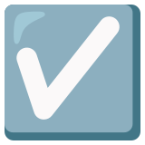 Pole ze znacznikiem wyboru - Noto Color Emoji