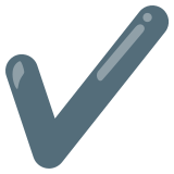 Znacznik wyboru - Noto Color Emoji