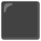 Duży czarny kwadrat - Noto Color Emoji