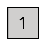 Klawisz: 1 - OpenMoji