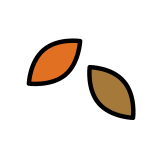 Spadające liście - OpenMoji