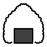 Kulka ryżowa - OpenMoji