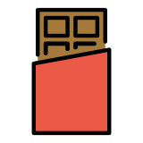 Tabliczka czekolady - OpenMoji
